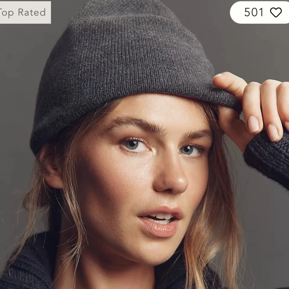 NWT Sage Green Cuddles Ribbed Beanie